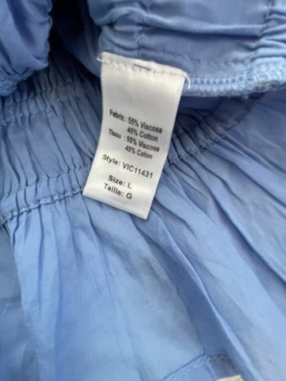 Elan Vicky Women's 2pcs Top & Skirt V-Neck Ruched Maxi, Blue, Top L, Skirt XS - Picture 12 of 16